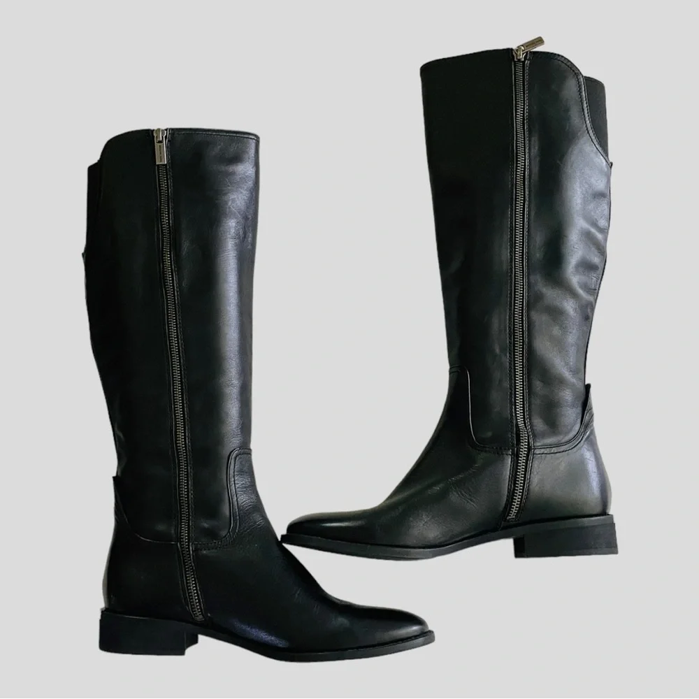 New! MICHAEL KORS DORA BLACK BOOTS SIZE 10